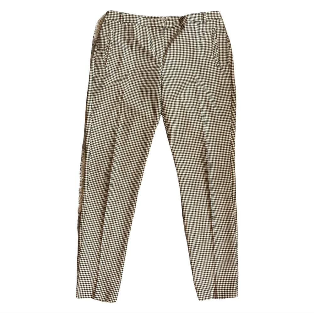 ORSAY LORSAY mini houndstooth multicolor dark academia trousers 40 EU/ 31” waist
